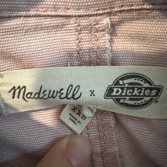 Madewell x dickies pink coverall jumpsuit - Picture 4 of 8
